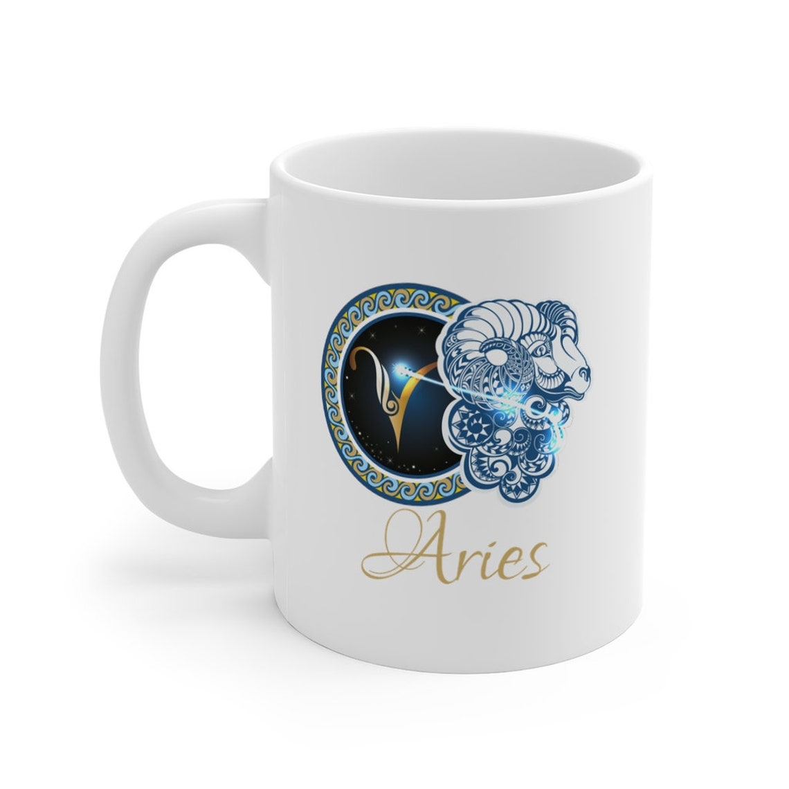 ZODIAC COFFEE MUG Aries What's your sign Etsy