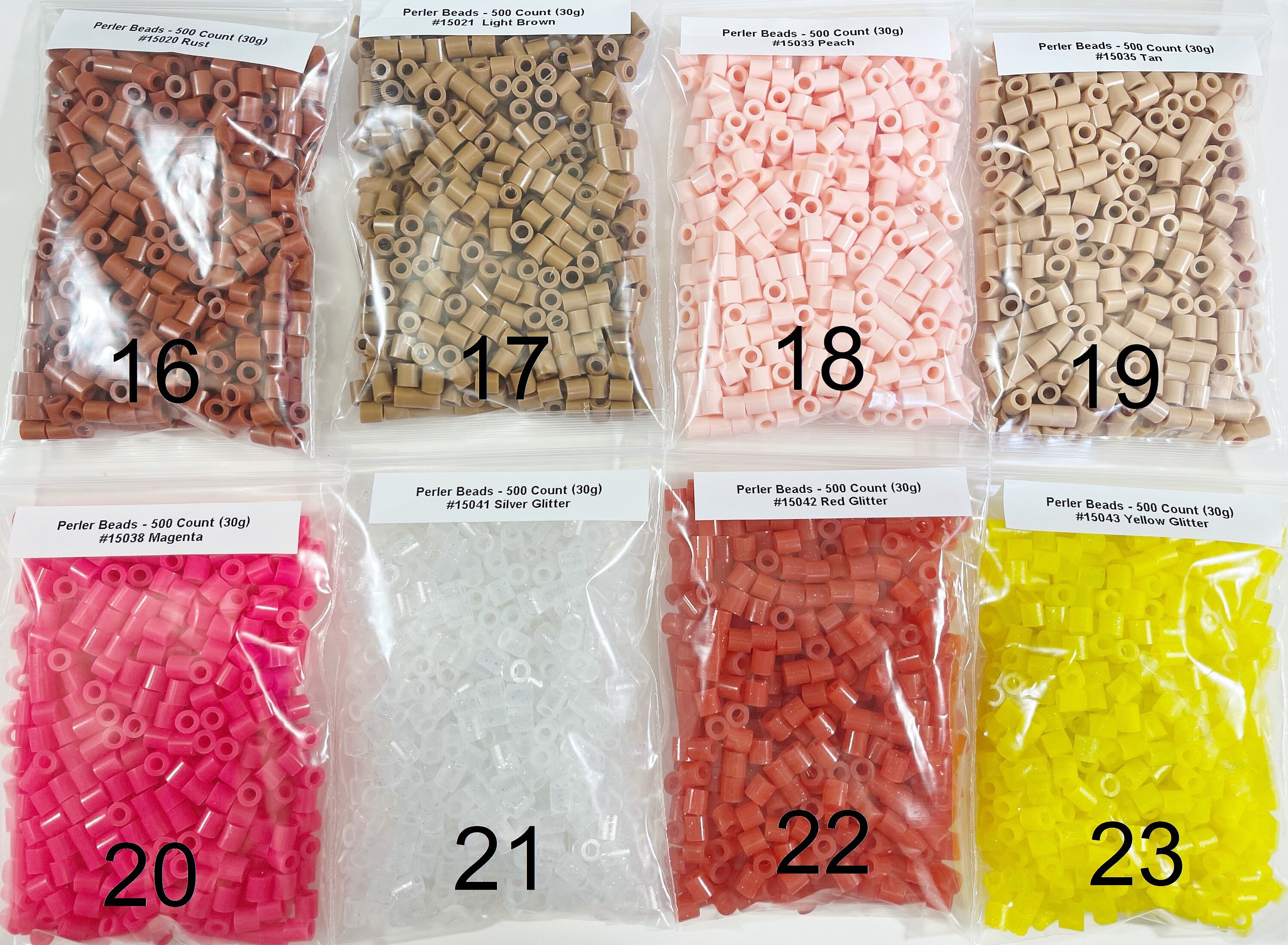 Perler Brand Melty Beads. Approximately 500 beads 30g 54 Etsy