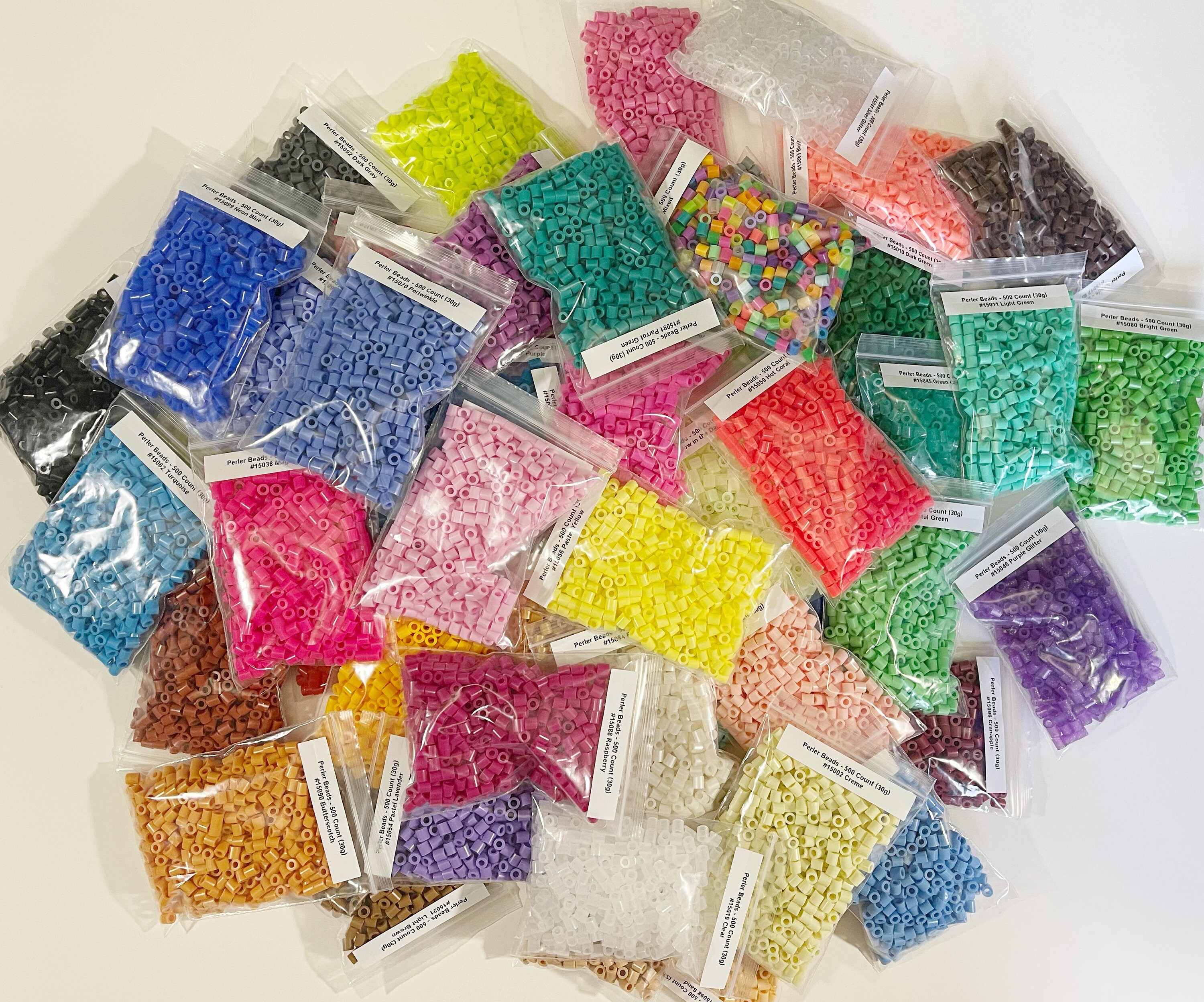 Perler Brand Melty Beads. Approximately 500 beads 30g 54 Etsy