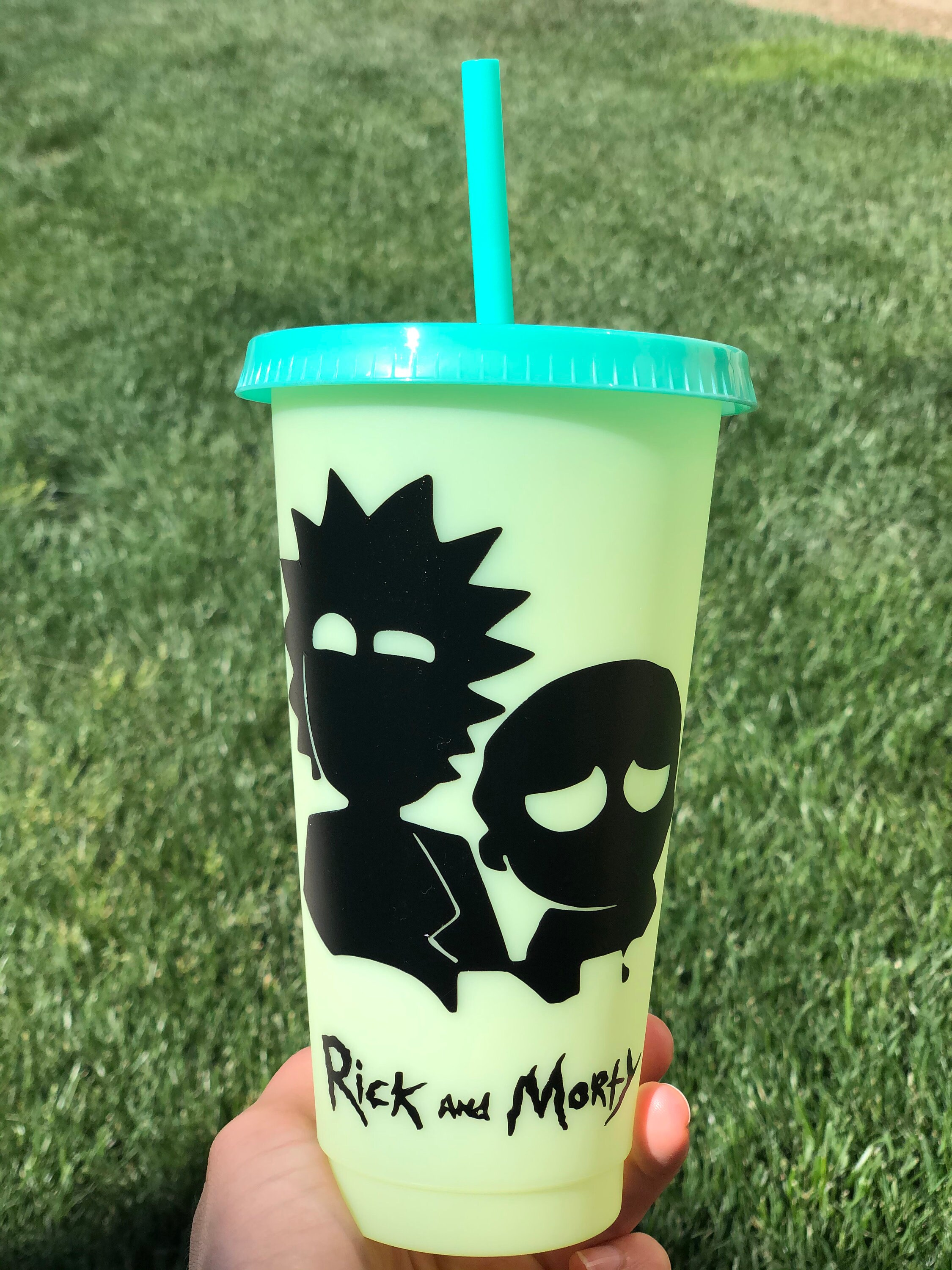 Rick and Morty color changing cup Etsy