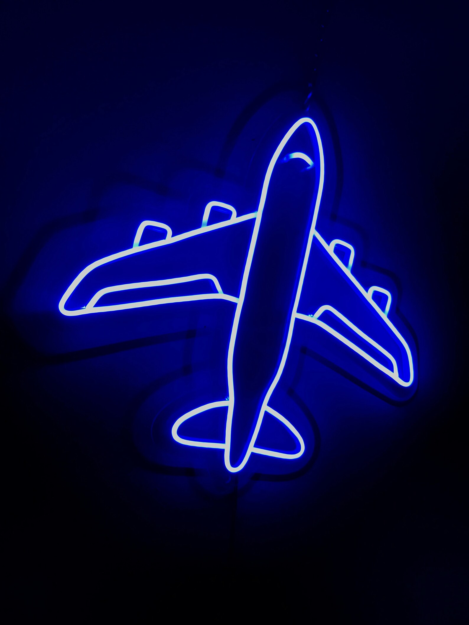Airplane Neon Sign Neon Sign Bedroom Plane Led Sign - Etsy