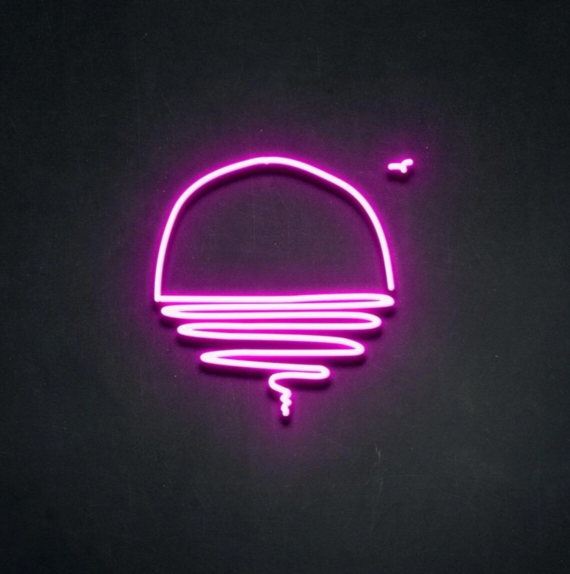 Sunset Neon Sign Custom Neon Sign Neon Home Decor | Etsy