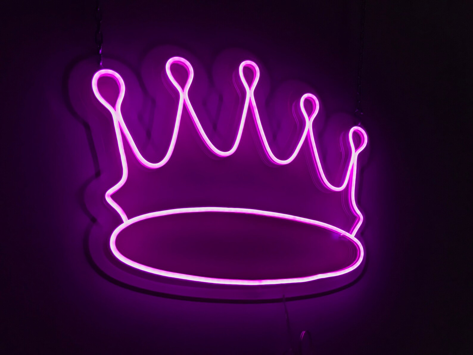 Crown LED Neon Sign King Crown Neon Art Crown Wall Lamp Etsy Ireland