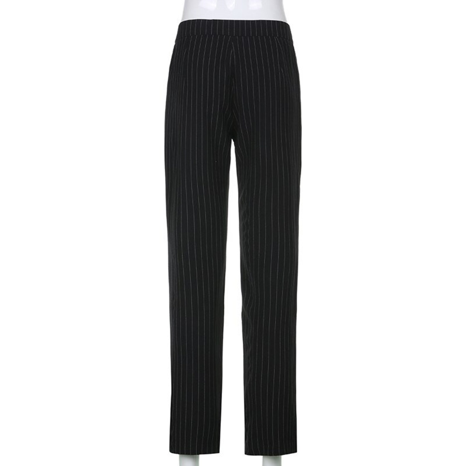 Striped Skinny Suit Pants & High Waisted Goth Pants Grunge Etsy