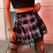 Gothic Lace Up & Pleated, High Waisted, Sexy Women Skirt / Grunge / Harajuku / EGirl