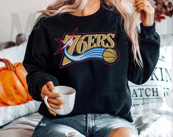 76ers Sweatshirt - Etsy Australia