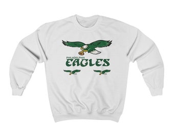 philadelphia eagles retro sweatshirt