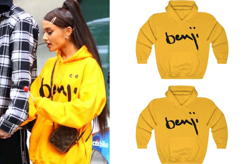 ariana yellow sweater