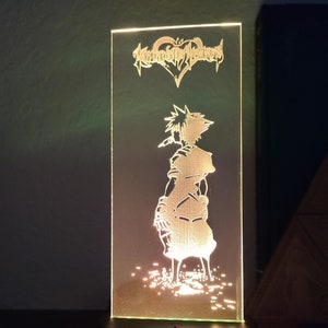 Kingdom Hearts LED Light Multicolor With Controller USB or Batteries