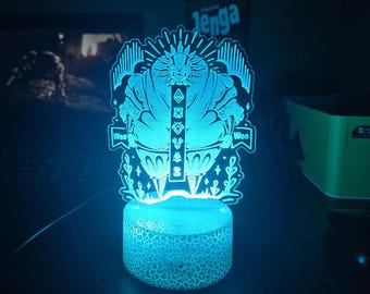 Esquie Clair Obscur Expedition 33 Inspirerad RGB LED-lampa - USB- eller batteridriven