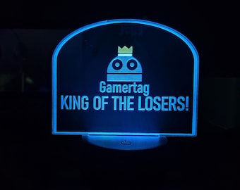 R.E.P.O King of the Losers Personifiera Inspirerad RGB LED-Lampa - USB- eller Batteridriven