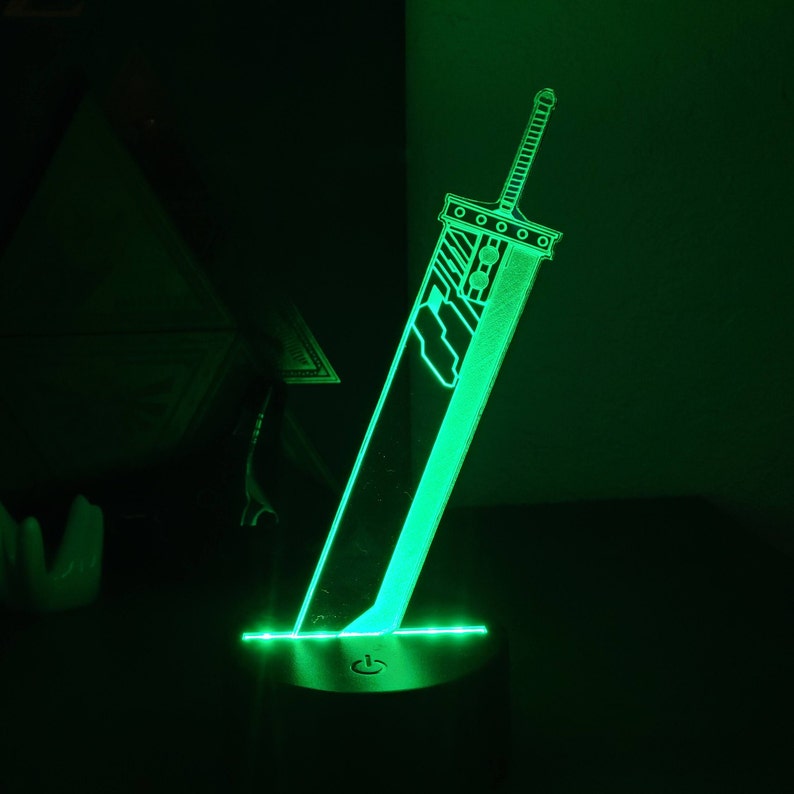 Buster sword led light