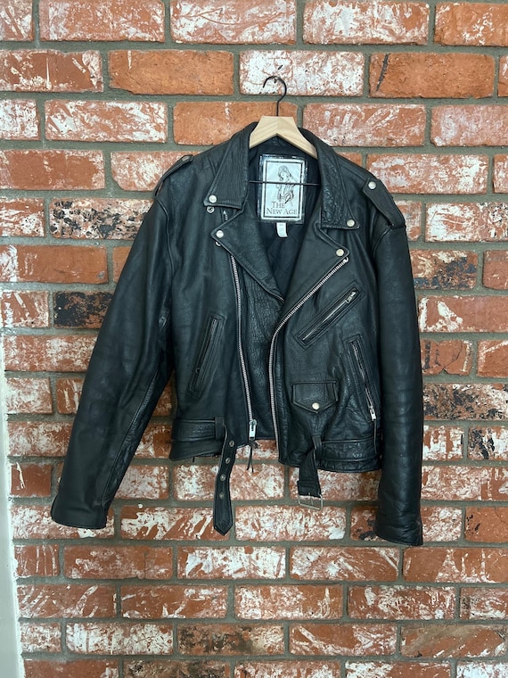 Vintage Black leather jacket - image 1