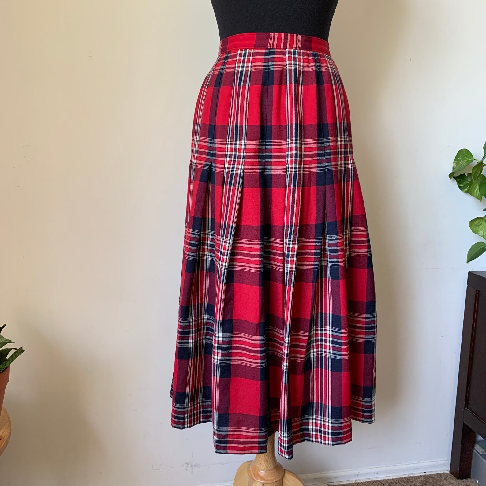 pendleton tartan skirt