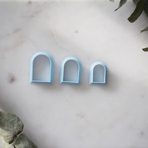Arches polymer clay cutters