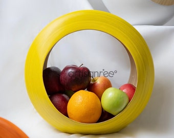 Bamboo Basket Tray |  Fruits Storage | Home Organizer | Floral Arrangement | Gift Baskets | Eco-friendly & Lightweight