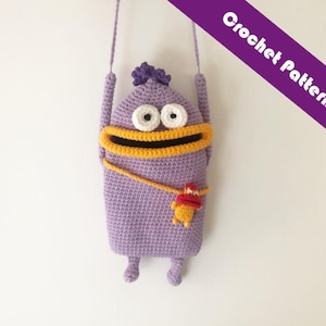 Monster Pouch - Crochet Pattern