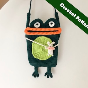 Ugly Frog Pouch - Crochet Pattern