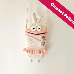 Ugly Bunny Pouch - Crochet Pattern