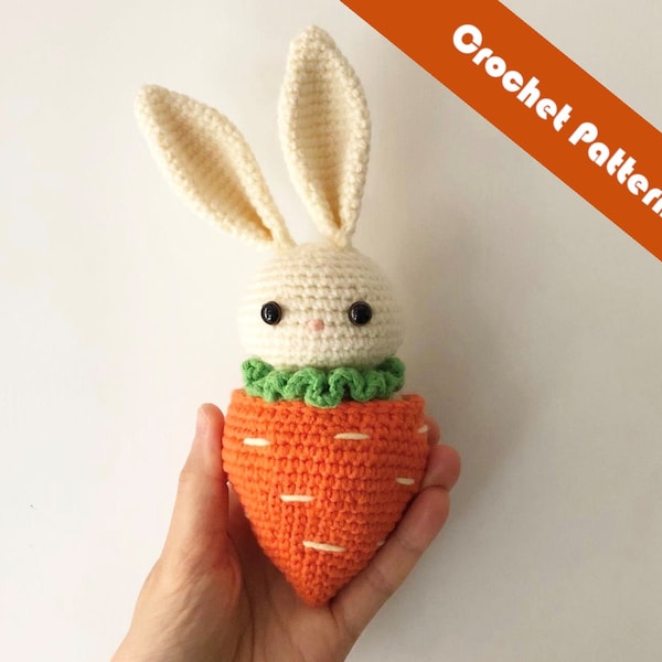 Carrot the Bunny - Amigurumi Crochet Pattern