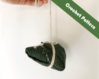 No-Sew Sticky Rice Dumpling “zong zi”- Amigurumi Crochet Pattern