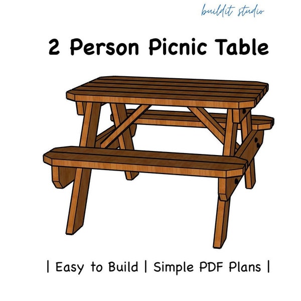 DIY Picnic Table | Picnic Table Plans | Woodworking Plans | Outdoor Table Design | Plans for Picnic Table | Outdoor Furniture | Instructions