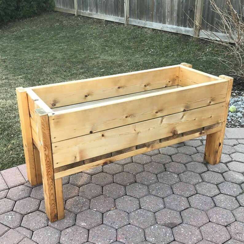 DIY Raised Garden Bed Plans Cedar Planter Plans PDF Etsy