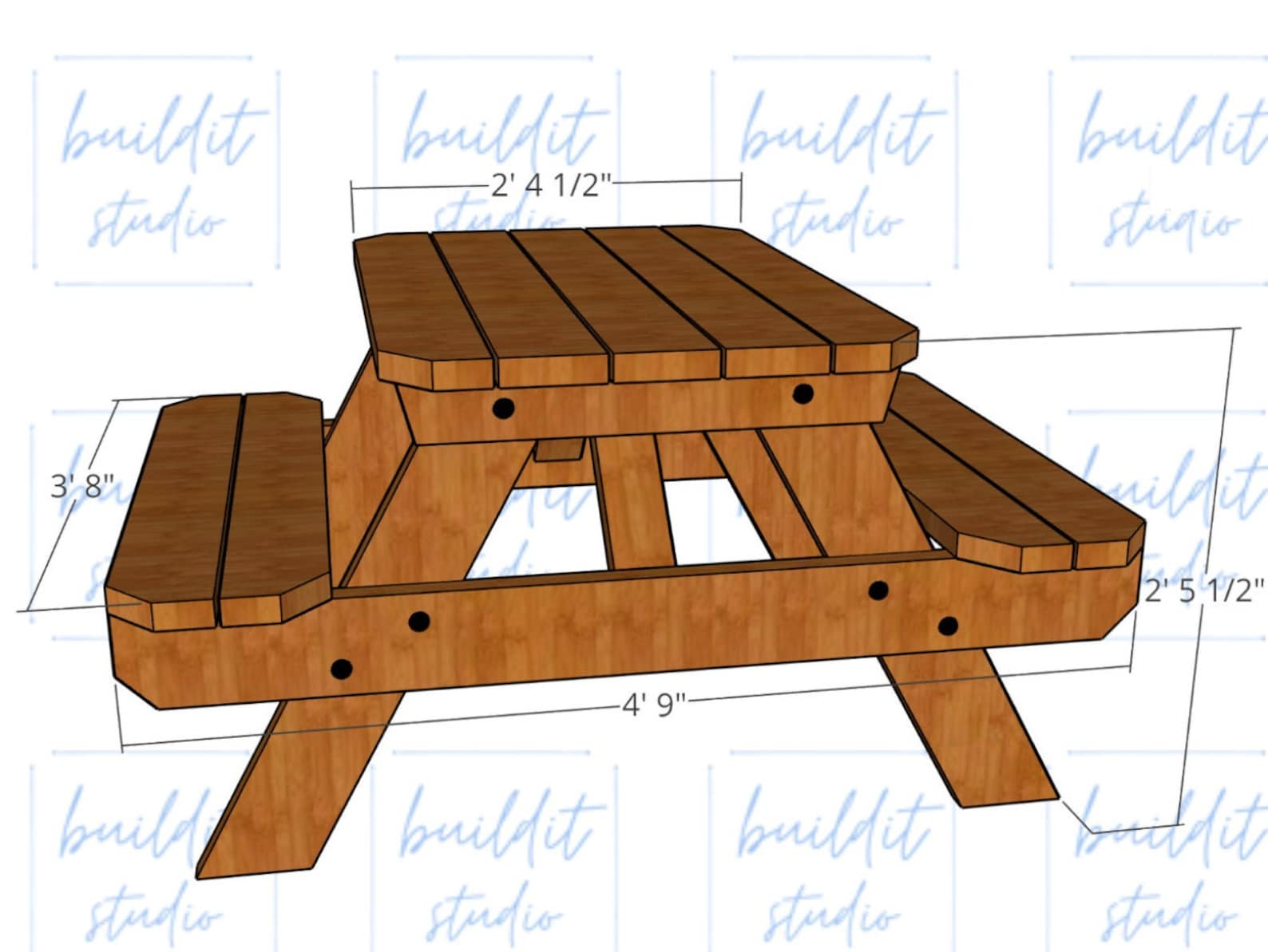 DIY Picnic Table Picnic Table Plans Woodworking Plans Outdoor Table