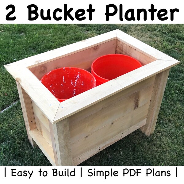 Raised Garden Bed Plans Etsy