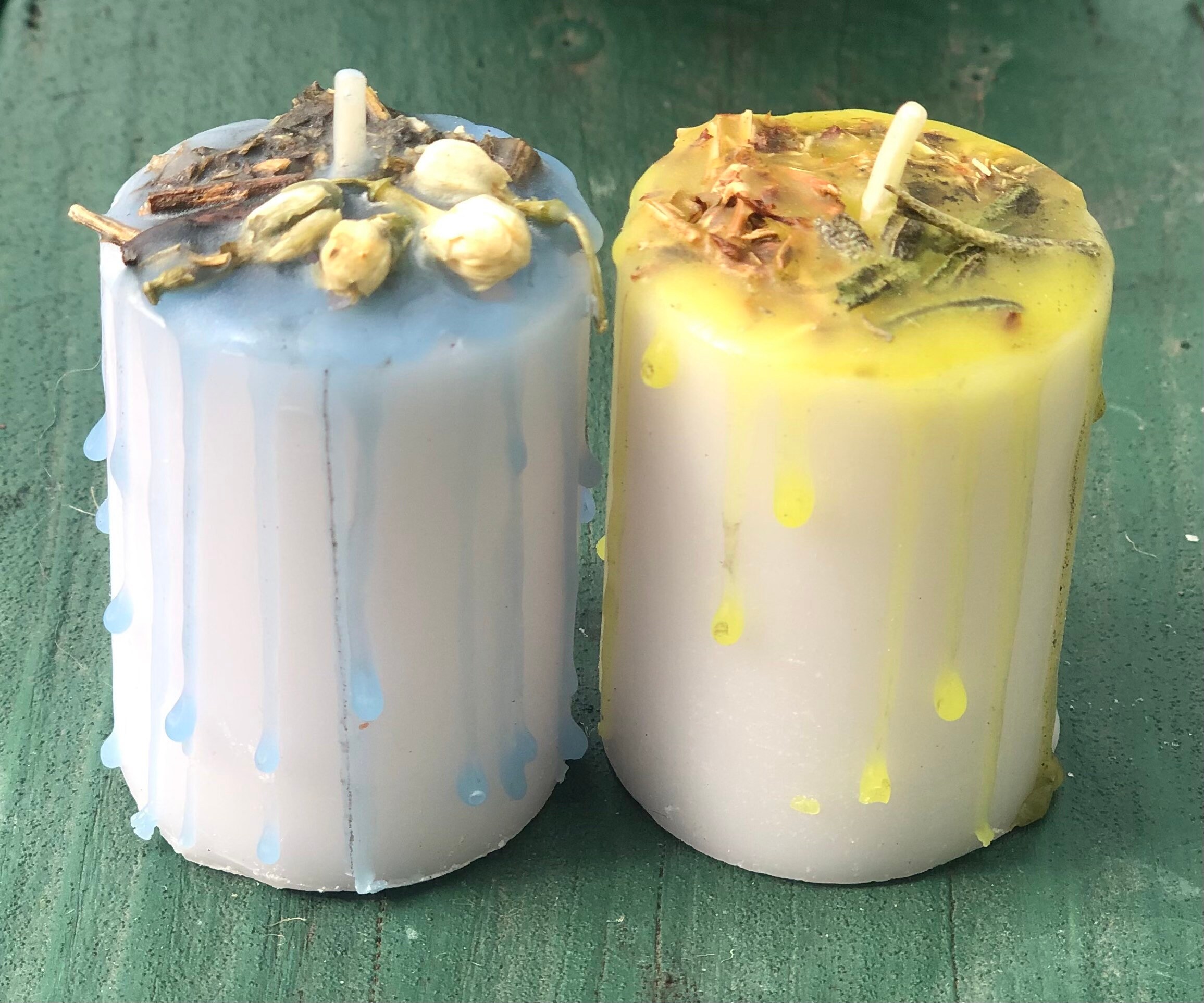 Sun and moon candles Etsy