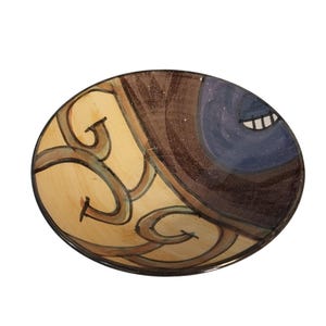 Mitch Yung Pottery Abstract Ceramic Bowl