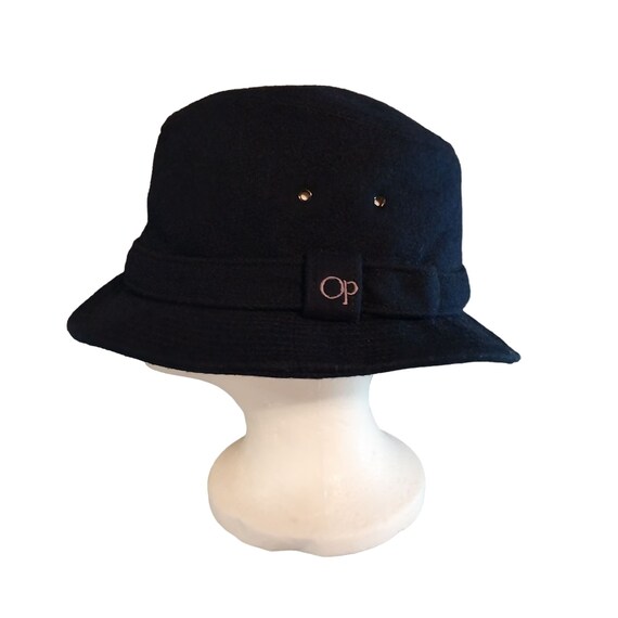 OP Ocean Pacific Bucket Hat Cap VINTAGE Navy Blue… - image 1