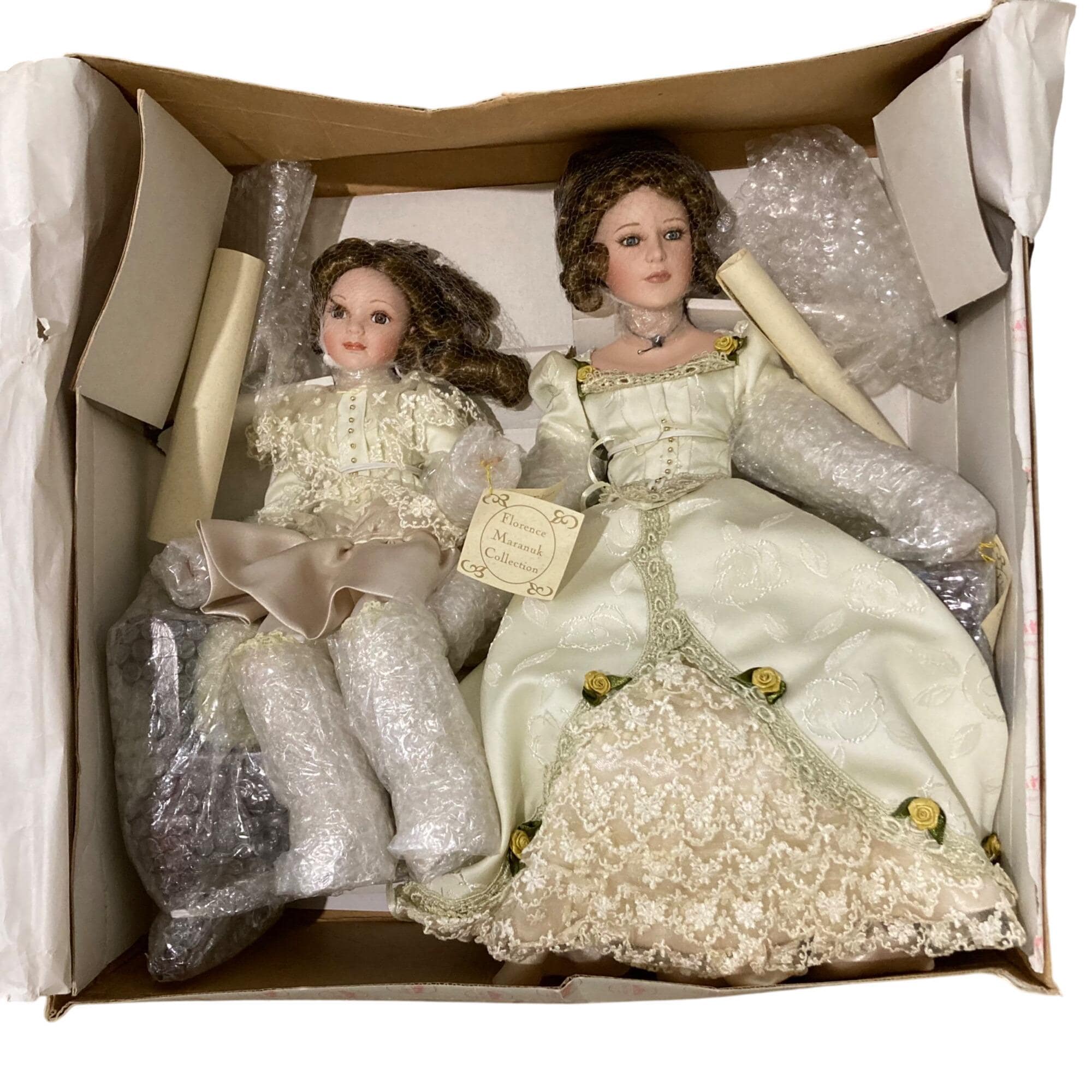 Porcelain Doll Set
