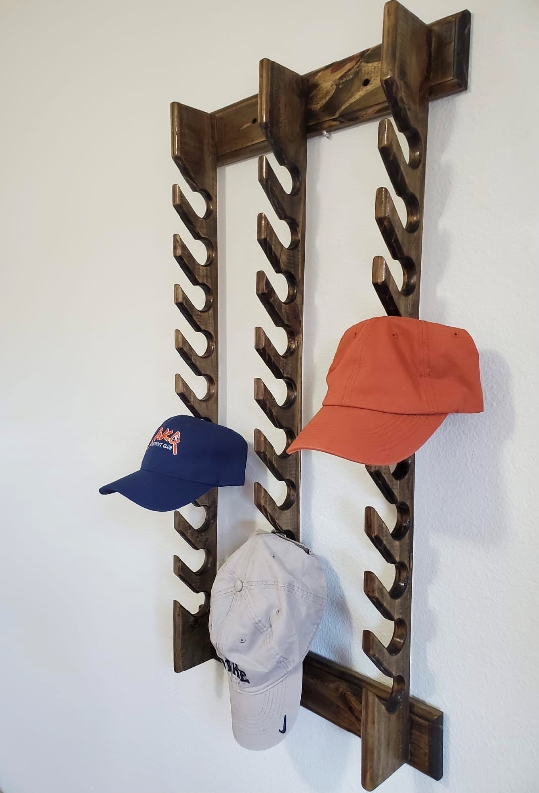 Woodworking hat rack clearance