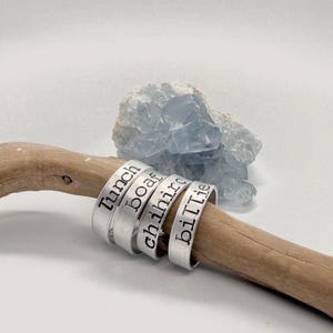 Billie Eilish | custom jewelery | Silver or Gold | Stamp Ring | fan jewelery | lunch/chihiro/bad guy/birdsofafeather | birthday present