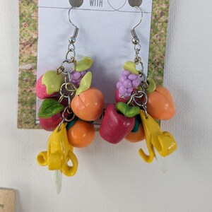 Cupcake Earrings | POLYMER CLAY EARRINGS | Foodie Gifts | Dessert Jewelry | Cute Food Earrings | lightweight | handmade | statement earring