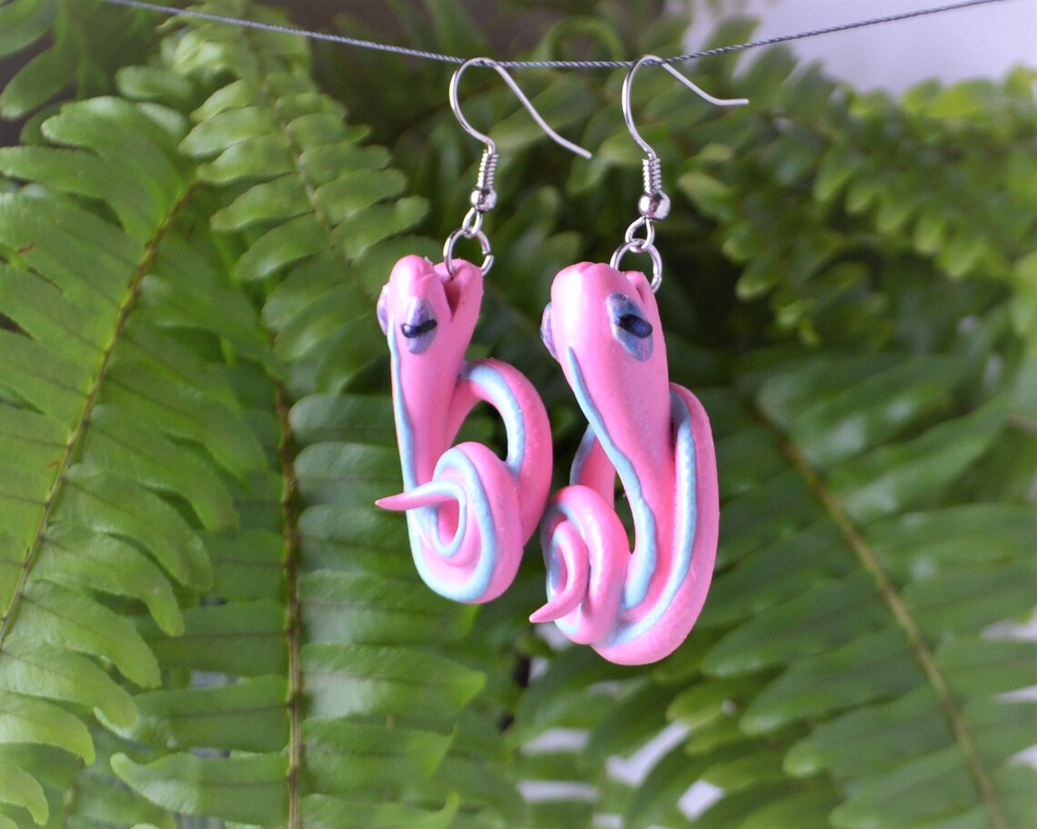 FRCOLOR Damen Dangle Ohrringe - Lustige Tier Ohrringe Mit 3 Köpfen