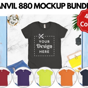 Anvil 880 Mockup Bundle,Anvil 880 Tshirt Colors,Anvil tshirt mockup,Anvil 880 black white,Anvil 880 Flat lay,Anvil Mock Ups,Anvil 880 colors