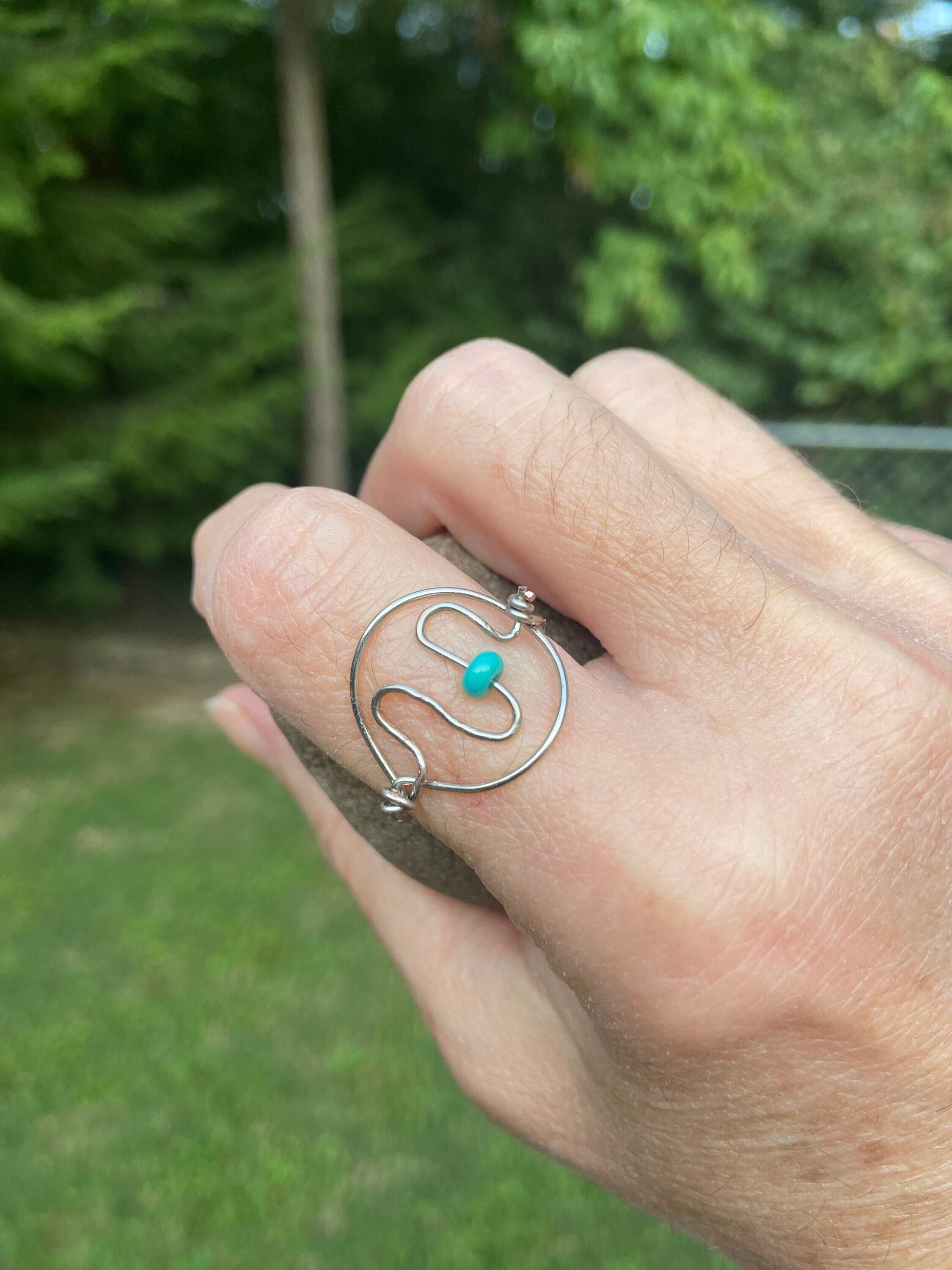 Wire cheap fidget ring