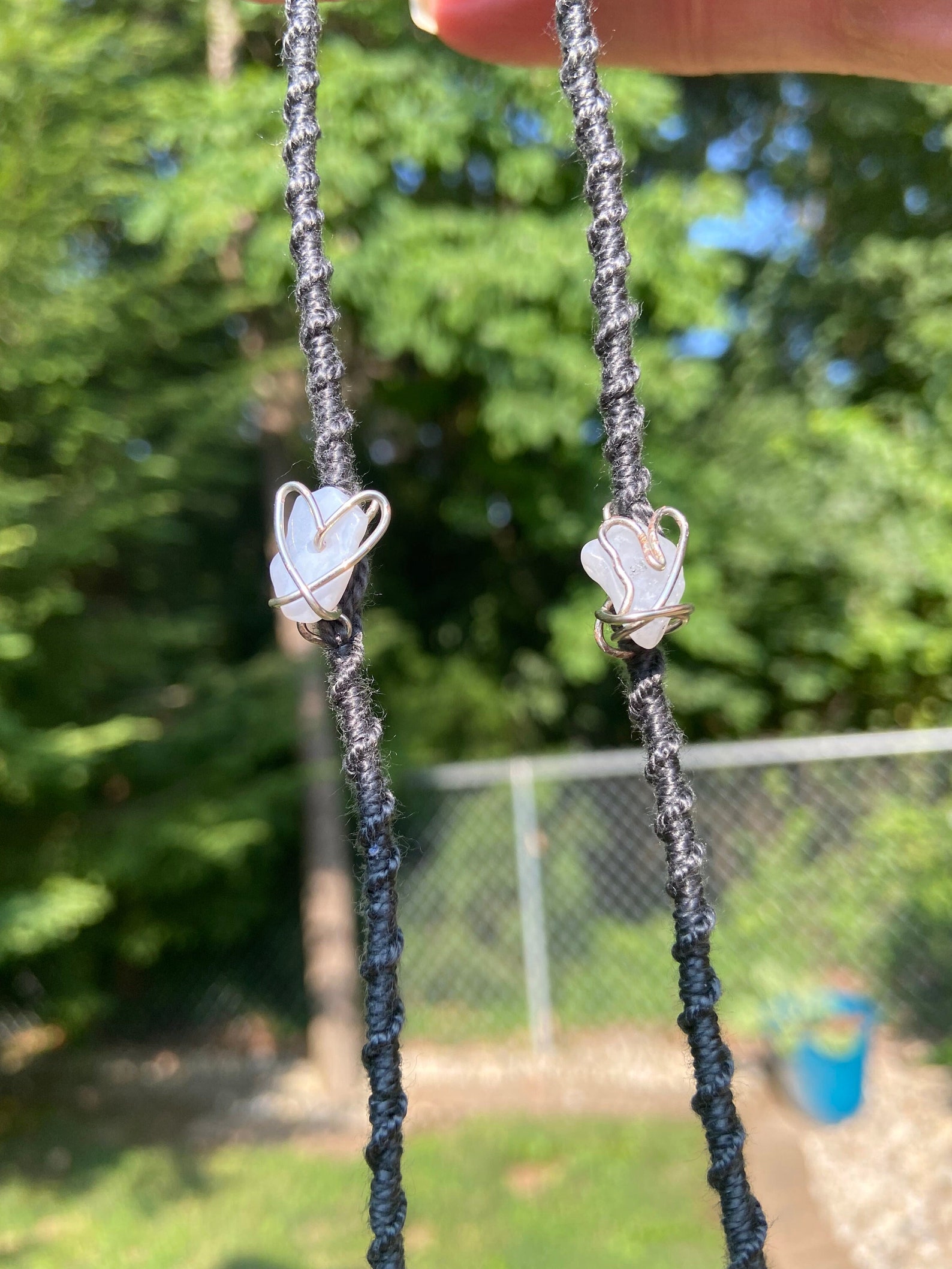 Matching Heartshaped Bracelets Etsy