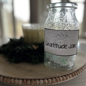Gratitude Jar; Gratitude Printable; Family Activity; Family Bonding; Thankful