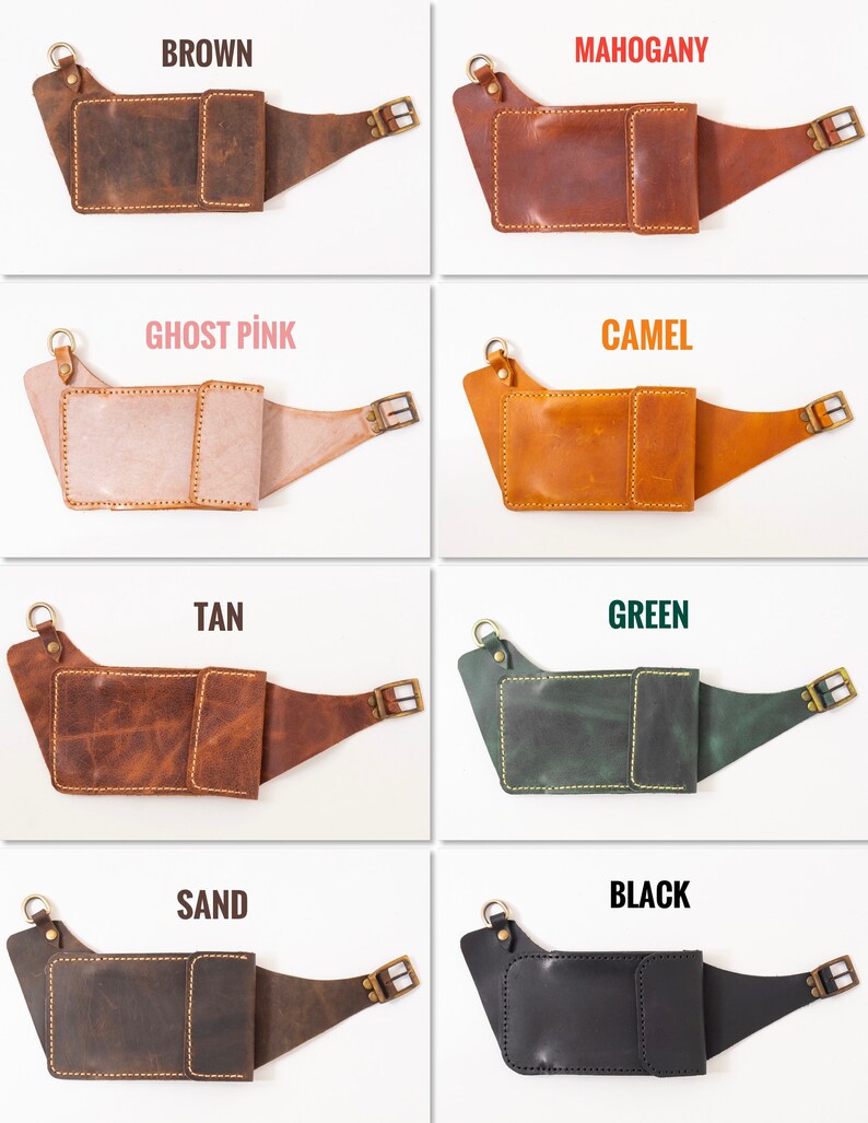 Camel Leather Shoulder Holster Bag Leather Festival Bag Etsy