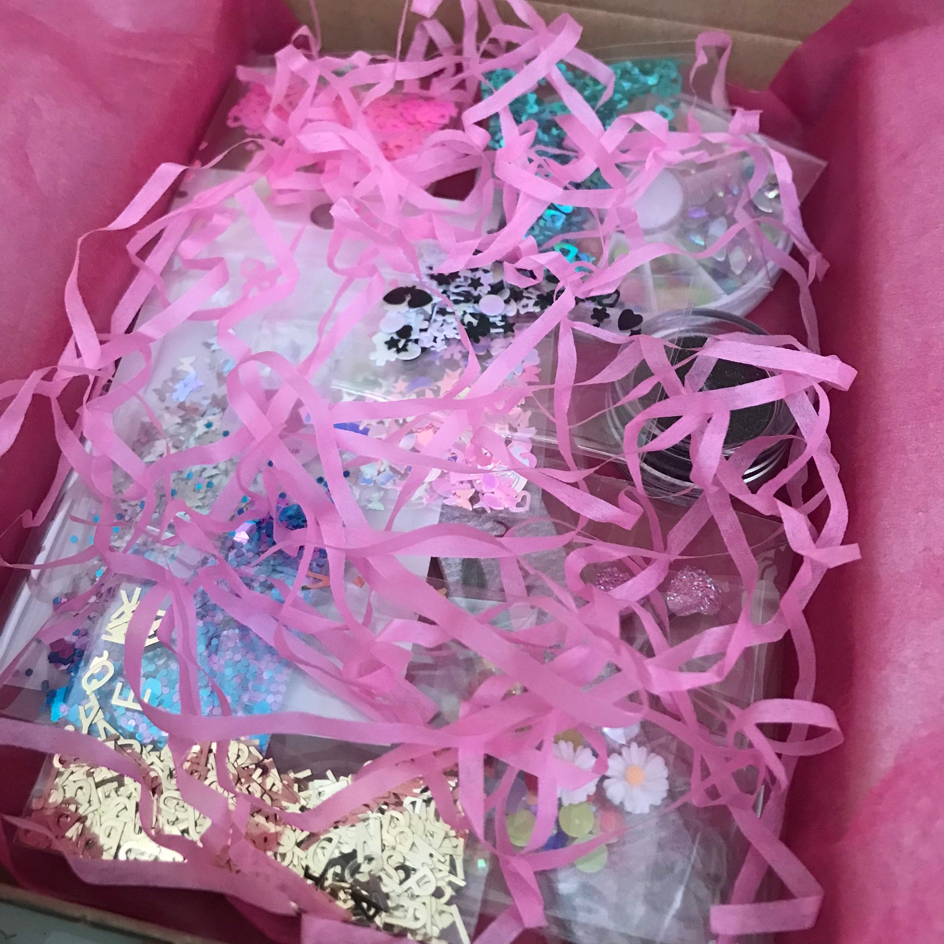 Nail Art Mystery Box Nail Art Box Bundle Surprise Glitter Etsy