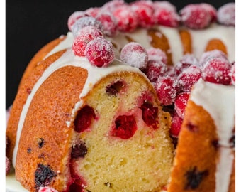 Cranberry Orange Bundt Cake