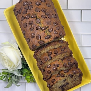 Bananenbrood met chocoladeschilfers