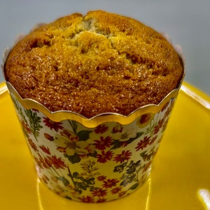 Mini-bananenbrood (half dozijn) met noten en chocoladeschilfers optioneel