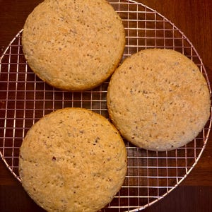 Virgin Islands Coconut Dumb Bread  (3-6 inch  Breads) Our breads are now larger