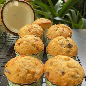 Mini Coconut Sweet Bread (7 per order)