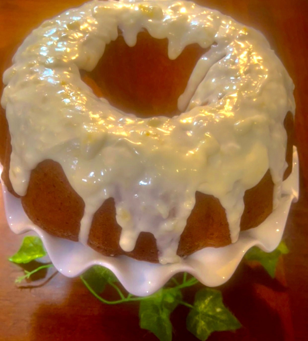 Pineapple Bundt Cake Cream Cheese Pineapple Glaze) UK