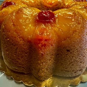 Pineapple Upside Down Bundt Cake